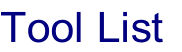 Tool List